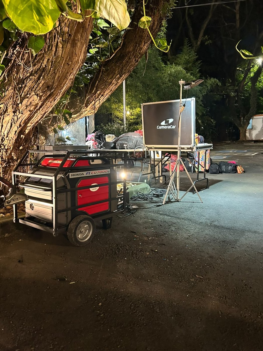 Equipamento técnico de apoio em campo